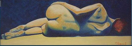 Desnudo azul
