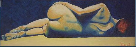 Desnudo azul