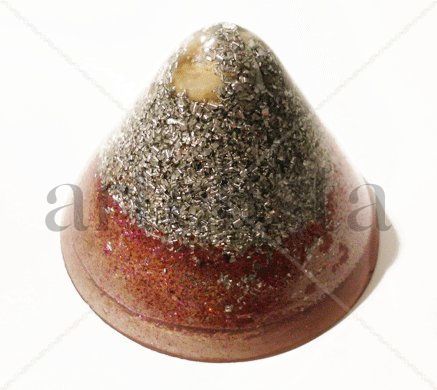 Orgonita Cono Piramide Fucsia