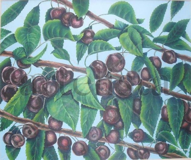 CEREZAS Acrylic Canvas Landscaping