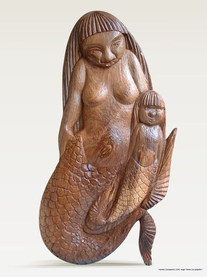 sirena3 Talla Figurativa