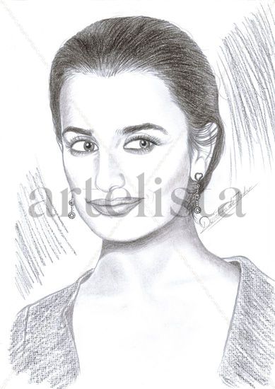 PENÉLOPE CRUZ Pencil