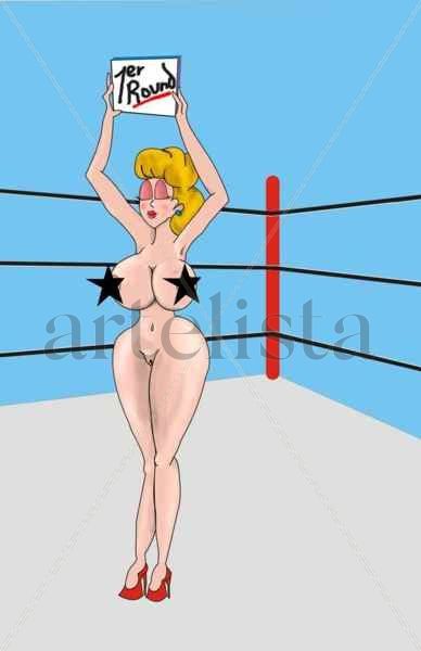 girl boxing tributo...
