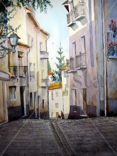 Cuesta de la Alhacaba Watercolour Paper Landscaping