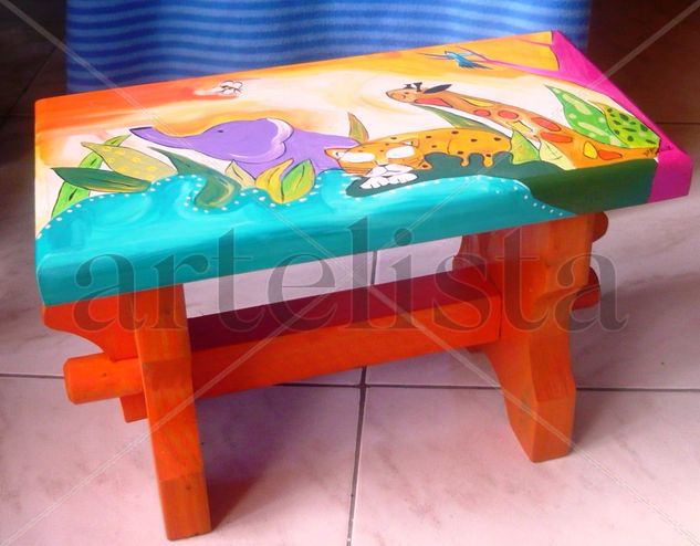 Sillas para niños Óleo Tabla Otros