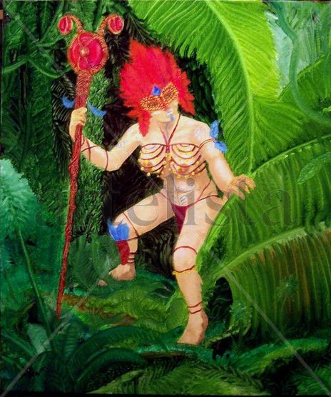 La mujer chamán