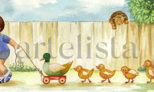 Niños con animales