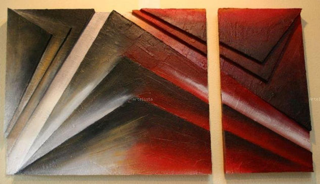 triangulacion en relieve Acrylic Panel Others