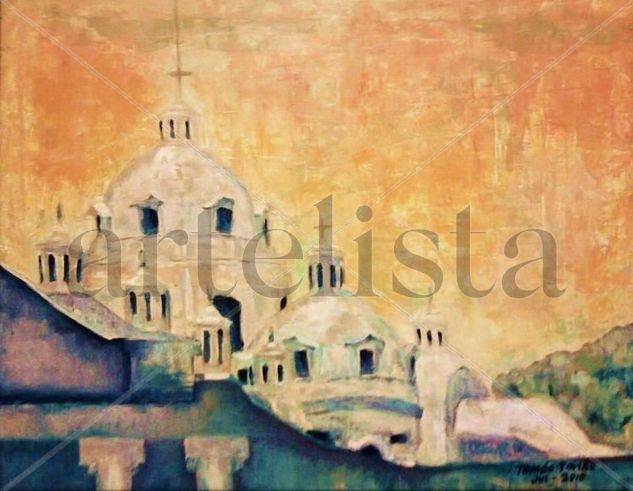 Cupulas Oil Canvas Landscaping