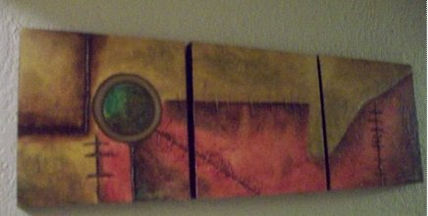 Abstracto tierra y...