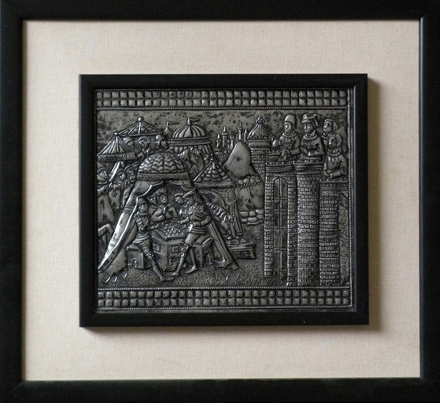 CUADRO. MEDIEVAL. LA PARTIDA.