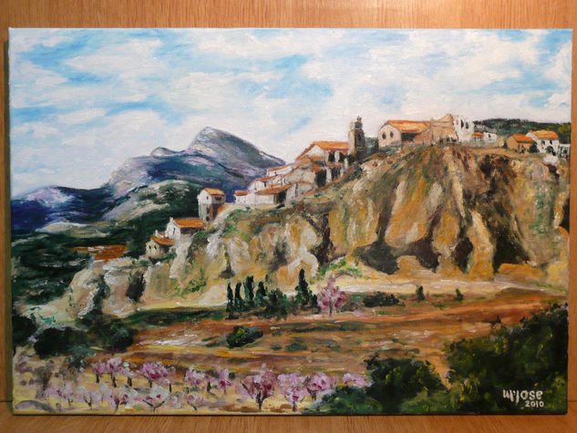 Xodos (Castellon) Oil Canvas Landscaping