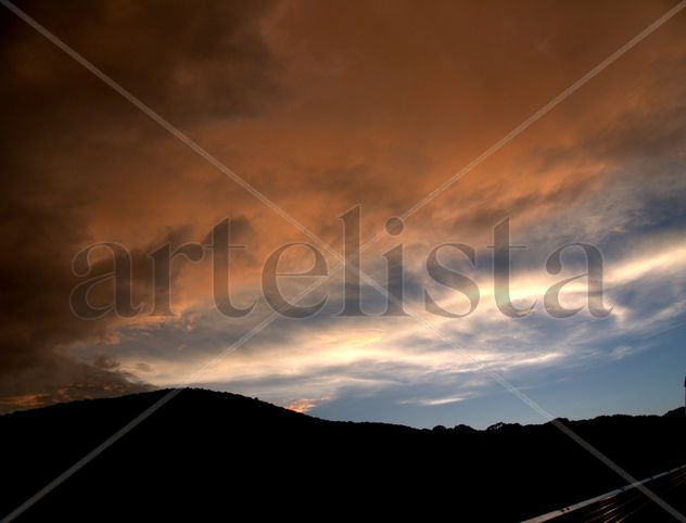 Red sky
