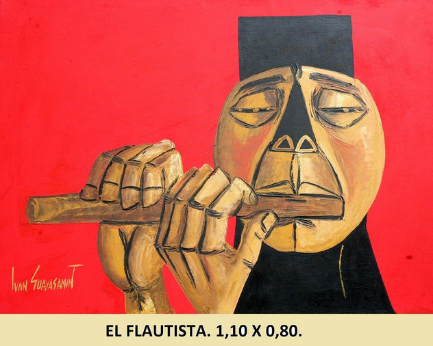 LINDA OBRA DEL MAESTRO IVAN GUAYASAMIN.