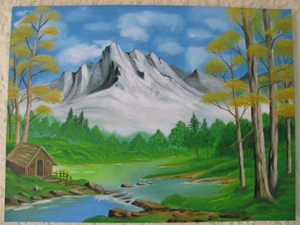 Cabaña en el bosque