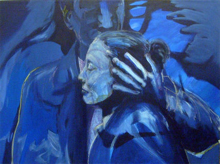 Beso azul