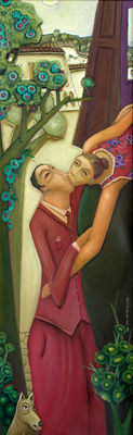 EL BESO Oil Canvas Landscaping