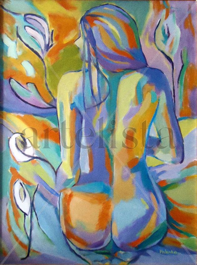 Mujer sentada