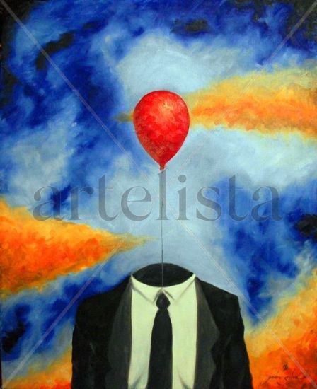 Un Globo Oil Canvas Others