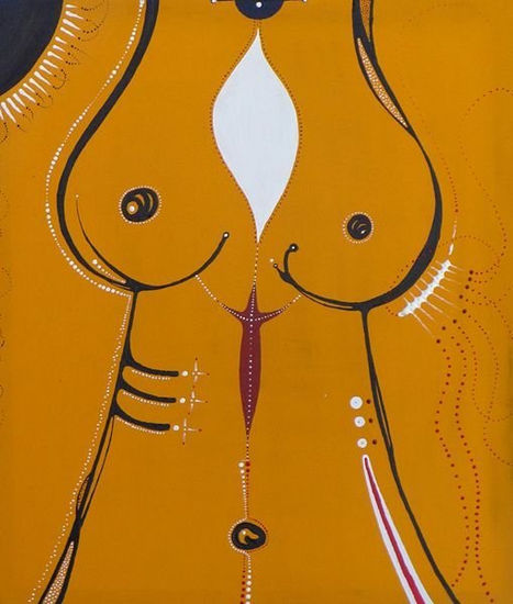 Desnuda Acrylic Canvas Nude Paintings