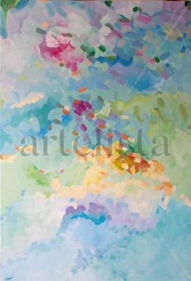 Tormenta de Primavera Acrylic Canvas Landscaping