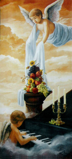 angeles Oil Canvas