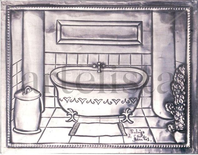 PLACA DECORATIVA - BAÑO 01