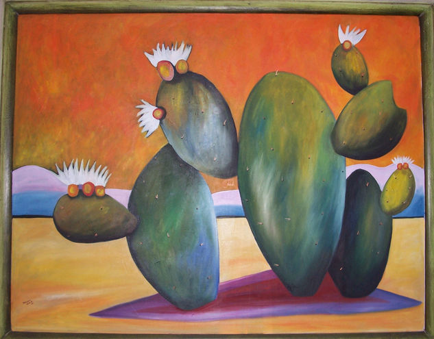 CACTUS Oil Canvas Landscaping