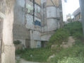 calle de Lérida con derrumbe