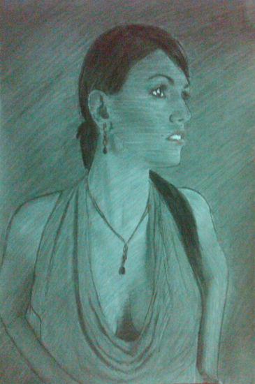 Maria Corina Charcoal