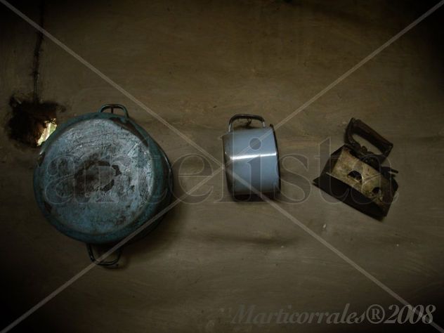 Bodegon de Cacharos de cocina