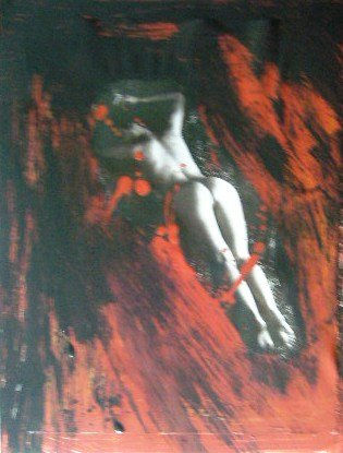 Corpus. Delicti Acrylic Panel Figure Painting