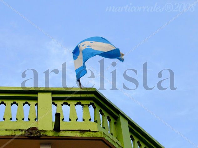 Bandera de Honduras Other Themes Color (Digital)