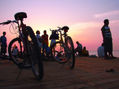 Atardecer en el muelle de Omoa