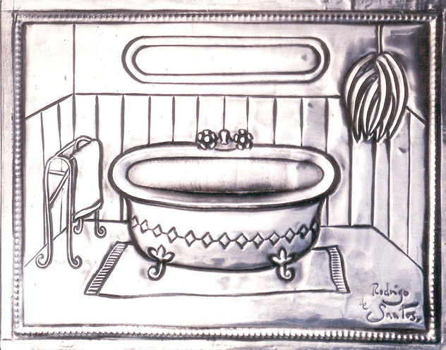 PLACA DECORATIVA - BAÑO 02