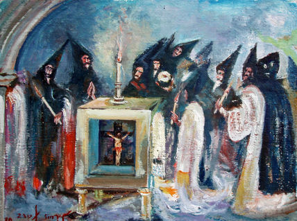 Los monjes