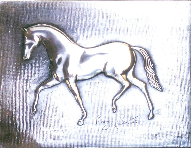 PLACA DECORATIVA - CABALLO 06 