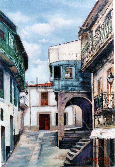 RUA DOS PRATEIROS Oil Canvas Others