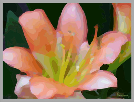 Acuarela en flor