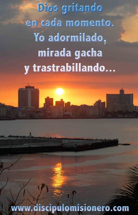 Dios gritando