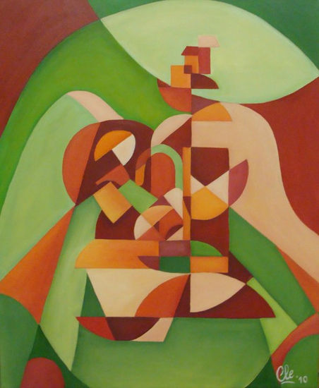 Abstraccion Oil Canvas Still Life Paintings