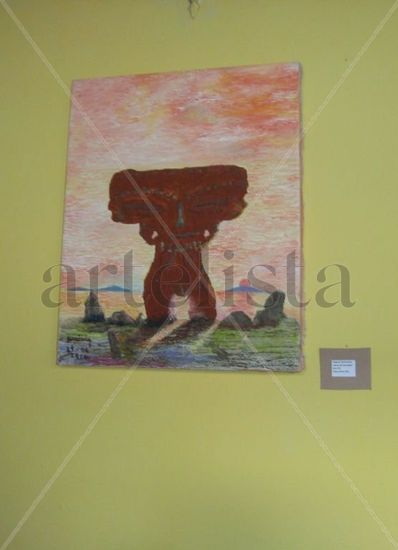 DIOSA DE TACARIGUA  3 Oil Canvas Landscaping