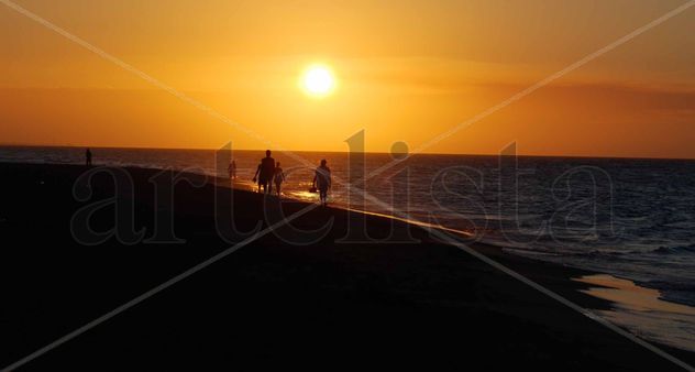 Caminando el ocaso...
