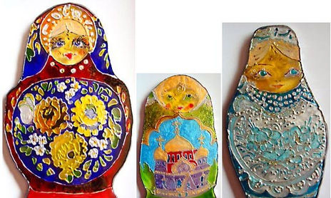 SOUVENIR RUSO: imanes.