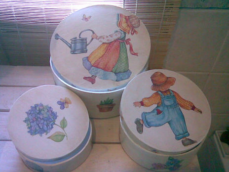 Juego de 3 cajas