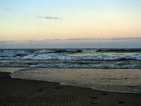 Playa y mar Caribe