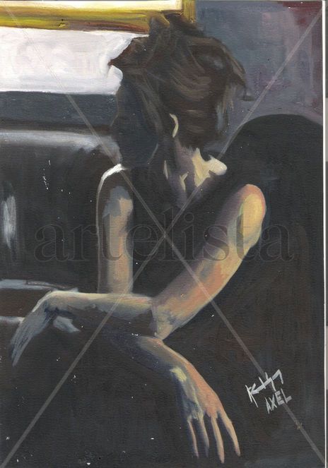 Retrato en el sofá