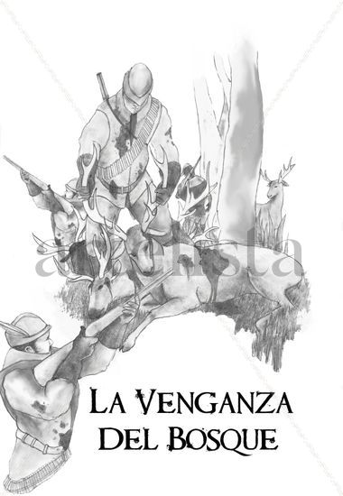 la venganza del bosque Mixed Media