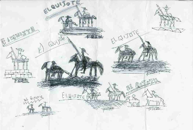 pintando al quijote