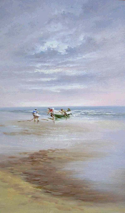 Sacando la Barca